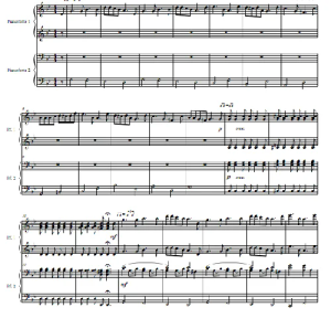 人民团结 四手联弹谱  有试听-云音圈