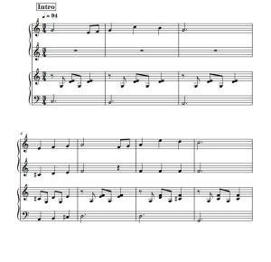 克莱门汀 四手联弹谱  有试听-云音圈