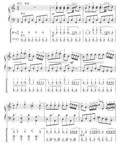 四小天鹅舞曲 手风琴独奏 简线谱  有试听-云音圈