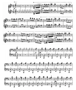 圣德彼堡的雪橇圆舞曲 四手联弹谱  有试听-云音圈