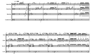 埃布尔《DaGroof》中级 鼓类打击乐四重奏总谱+分谱  有试听-云音圈