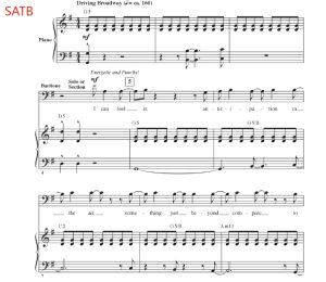 合唱线谱 寻找梦幻岛 Something About This Night SATB 四声部混声合唱 有试听-云音圈