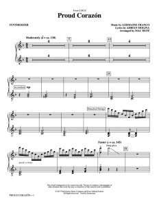 伴奏分谱 寻梦环游记 Proud Corazon 合唱 混声SATB SAB 童声女声SA-云音圈