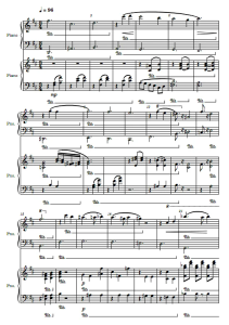 开幕式 四手联弹谱  有试听-云音圈