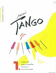 大熊出的《迷你探戈》两册 三级上下 第一册34首两手、四手联弹 +第二册18首六手联弹-云音圈