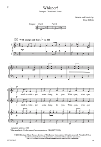 伴奏音频  悄悄话 Whisper 合唱 混声SAB 童声女声SA-云音圈