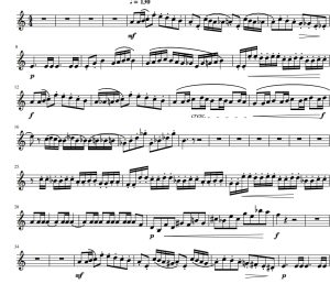 戈迪克音乐会练习曲 Goedicke Concert Etude 小号谱  有试听-云音圈