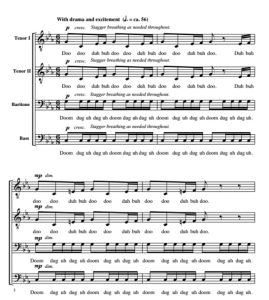 合唱线谱  权力的游戏 兰福德版 阿卡贝拉 TTBB 四声部男声无伴奏合唱   有试听-云音圈