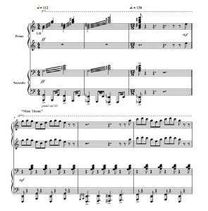 海绵宝宝混合曲 第一部分 SpongeBob SquarePants Medley - Part 1 四手联弹谱  有试听-云音圈