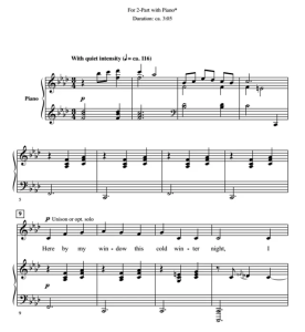 商品为SA 二声部合唱线谱 烛光 Candleglow 克罗克版 童声女声合唱谱 有试听-云音圈