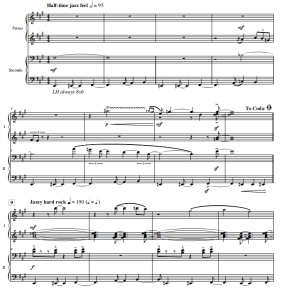 猎枪之吻 shotgun kiss 四手联弹谱  有试听-云音圈