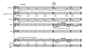 合唱线谱  真实之声 Gota 阿卡贝拉 SSATB 五声部无伴奏混声合唱 有试听-云音圈