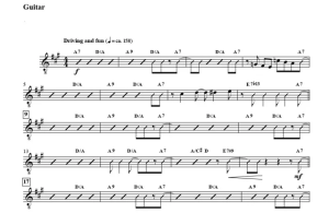 伴奏分谱  纽约男孩 The Boy From New York City 杰斯帕斯版 爵士合唱 混声SATB 童声女声SSA-云音圈