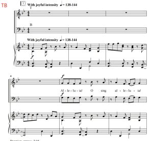 合唱线谱 节日赞歌 A Festive Alleluia 莱特福特版 TB 二声部男声合唱 有试听-云音圈