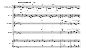 合唱线谱 莲花 Lotos 阿卡贝拉 SATB 四声部无伴奏混声合唱 有试听-云音圈