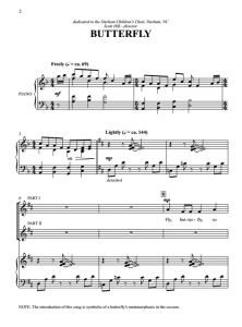 商品为合唱伴奏音频mp3  蝴蝶 Butterfly  贝克版 合唱伴奏音频 有试听-云音圈