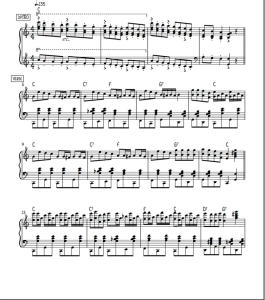 铃儿响叮当 爵士版 钢琴独奏谱  有试听-云音圈