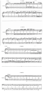 银婚Les Noces d'Argent 单钢琴八手联弹谱  有试听-云音圈