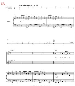 伴奏音频  非洲民歌 Yesu ni Wangu 格雷版 合唱 混声SAB 童声女声SA 拍手伴奏-云音圈