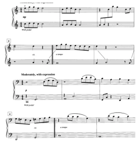 风中奇缘 四手联弹谱  有试听-云音圈