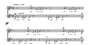 伴奏音频  马来童谣 Ikan Kekek 合唱 混声SATB SAB 童声女声SSAA SA 打击乐伴奏-云音圈