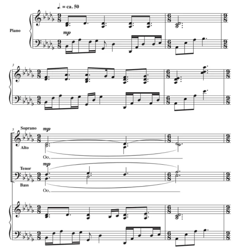 合唱线谱  鲍勃.迪伦《The Times They Are A-changin'》 SATB 四声部混声流行合唱 有试听