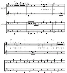 鲸鱼和大象 四手联弹谱  有试听-云音圈