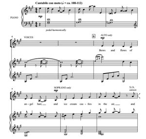 商品为SATB 四声部合唱线谱  Both Sides Now 利维特版 混声流行合唱谱 有试听-云音圈