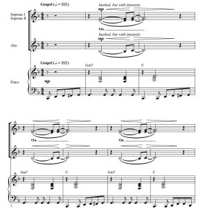 商品为伴奏音频 Oh Happy Day 爱默生版 合唱 混声SATB SAB 童声女声SSA 有试听-云音圈