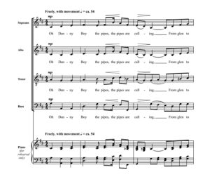 合唱线谱  You Are The New Day 国王歌手版 阿卡贝拉 SATB 四声部无伴奏混声合唱谱  有试听-云音圈