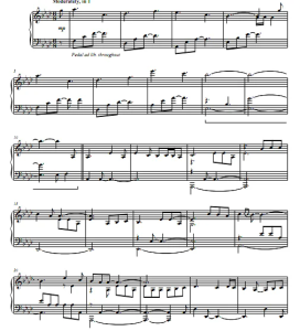 完美的  perfect 钢琴独奏谱  有试听-云音圈