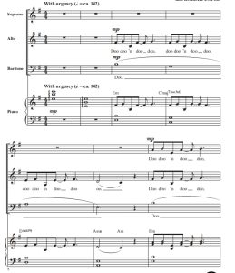 商品为SAB 四声部合唱线谱 冰雪奇缘 Let It Go 爱默生版 混声合唱谱 有试听-云音圈