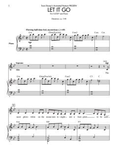 伴奏音频  冰雪奇缘 Let It Go 赫夫版 合唱 混声 SATB SAB 童声女声 SSA SA 男声 TTBB 有试听-云音圈