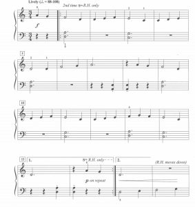 吉格舞曲 钢琴独奏谱  有试听-云音圈