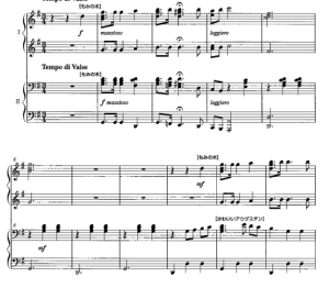 和三只小猪一起装饰大厅之奥古斯丁的圣诞节 四手联弹谱  有试听-云音圈