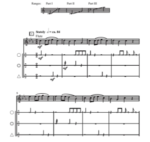 商品为合唱线谱  唱吧，噢，唱吧 阿卡贝拉 三声部无伴奏混声合唱谱 打击乐长笛伴奏  有试听-云音圈