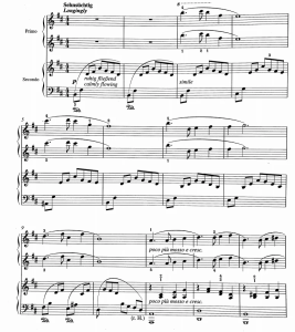 塞尔维亚河畔 四手联弹谱  有试听-云音圈