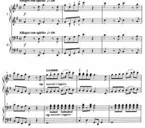 大象去木星之乡村音乐会 四手联弹谱  有试听-云音圈