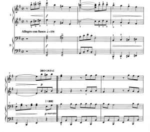 大象去木星之森林里的熊 四手联弹谱  有试听-云音圈