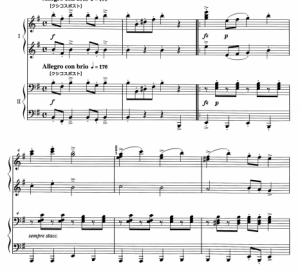 大象去木星之邮递马车 四手联弹谱  有试听-云音圈