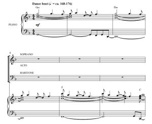 商品为合唱线谱 威肯 Blinding Lights 比林斯利版 SAB 三声部混声流行合唱 有试听-云音圈