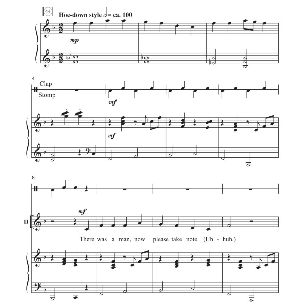 商品为伴奏音频 山羊 The Goat 合唱 有试听