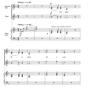 商品为SATBB 五声部合唱线谱 平安夜 Silent Night 爱默生版 圣诞阿卡贝拉 无伴奏混声合唱 有试听-云音圈