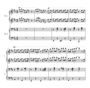 广场的梦想 四手联弹谱  有试听-云音圈