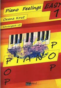 奥莎娜·卢特《feeling》系列简易钢琴曲集 全六册 适合0-3级音乐会、演出表演-云音圈