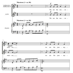 商品为伴奏音频 我们是音乐的创造者 We Are the Music-Makers 贝克版 合唱  有试听-云音圈