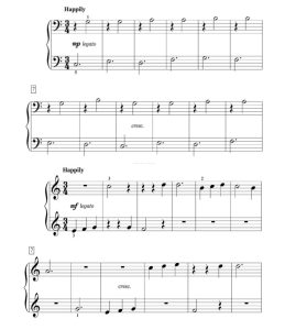 旋转木马上的飞马 the pegasus on the carousel 四手联弹谱  有试听-云音圈