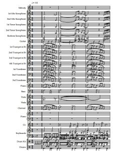 晚间笔记 管弦乐总谱+分谱 有试听-云音圈