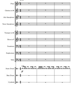 最长的一天 the longest day 管弦乐总谱+分谱 有试听-云音圈