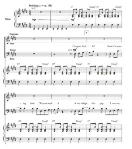 商品为合唱线谱 杰罗尼莫 Geronimo SATB 四声部混声流行合唱 有试听-云音圈